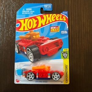 Hot Wheels Experimotors RED Bricking Speed  9/10 165/250
